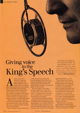 King's Speech
